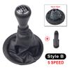 Gear Shift Knob Gaiter Boot Cover For Citroen Berlingo / Peugeot Partner 2008 2009 2010 2011 2012 2013 2014 2015 2016 2017 2018