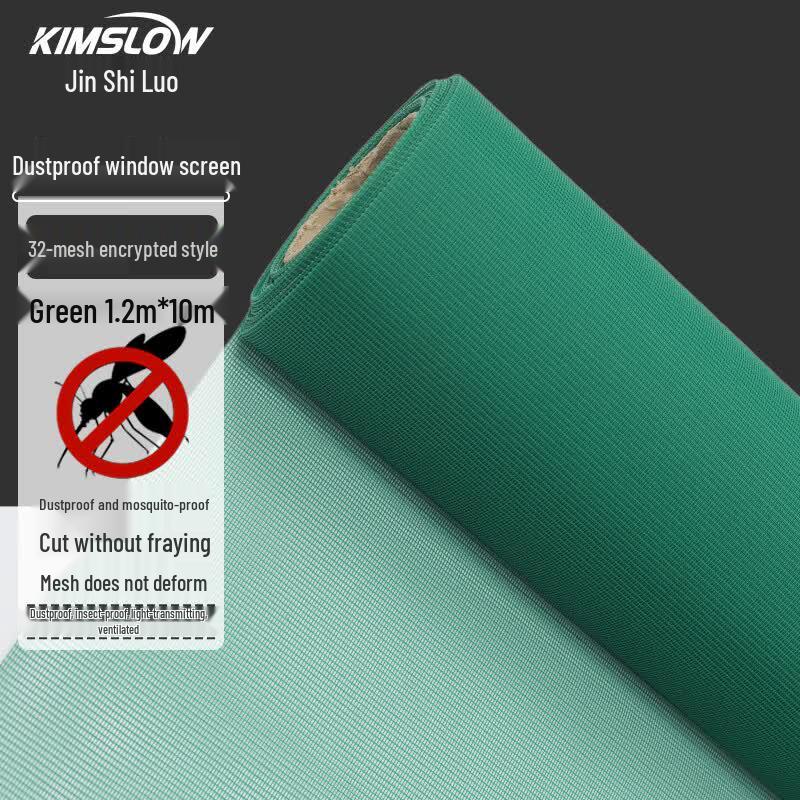 Dustproof & Mosquito-Proof Polyester Window Screen Mesh 1.2*10m