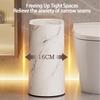 Nordic Marble Texture Trash Can Press type Wastebasket Narrow Toilet Trash Bin Wastebasket Bathroom Accessories Odor proof