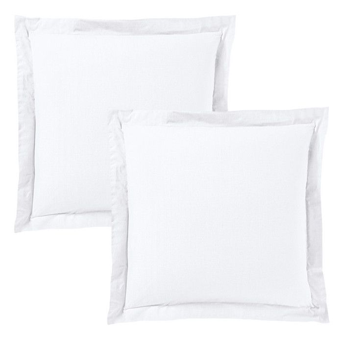 "Premium" Pillowcase All Sizes - Premium Snow - 63 X 63 Cm Flat Quilted Frill