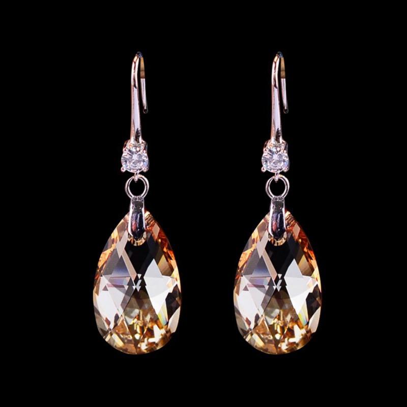 

Fashion New Personalized Temperament Artificial Crystal Tassel Pendants Daily Party Wear Elegant Accessories Jewelry For Women