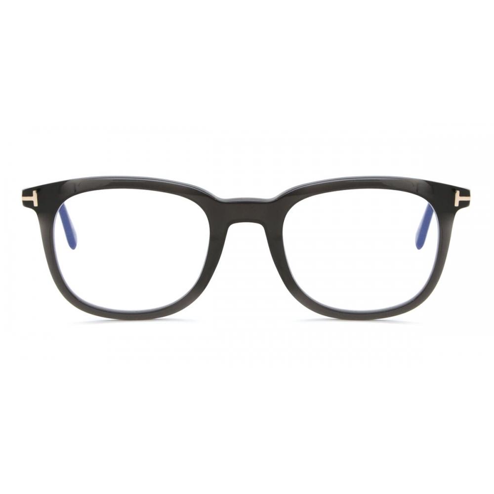 

Tom Ford Ft5904 B Блокировка синего света 005 Мужские очки Shiny Black/50