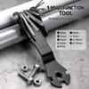 11-in-1 Bicycle Repair Tool Folding Multi Function Multi Repair Tool Kit Carbon steel Screwdrivers Multi-Function Tool Set