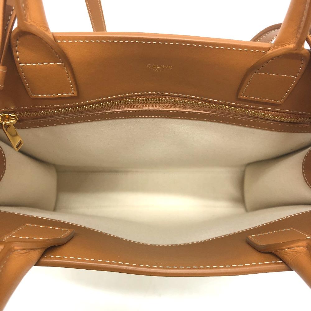 CELINE 192082BNZ.02NT Small Vertical Cabas 2WAY Hand Bag Shoulder Bag Tote Bag