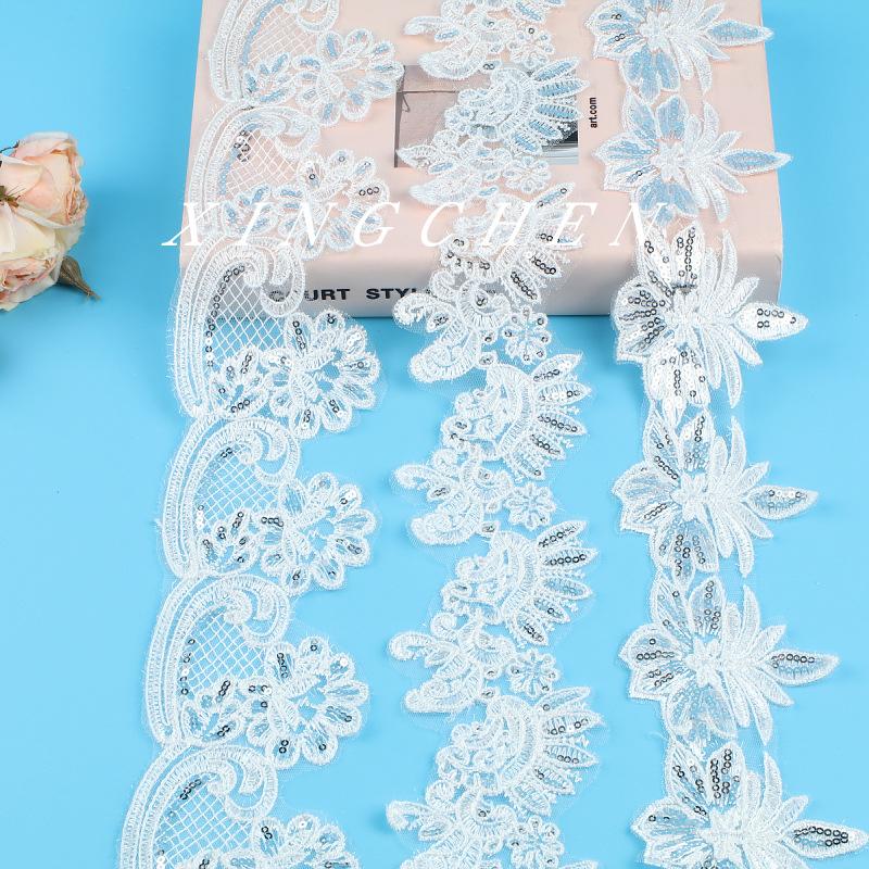 9Cm Car Bone Beads Lace Wedding Dress Lace Clothing Decorative Clothes Cuffs Neckline Car Bone Lace Embroidery