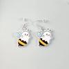 Halloween Ghost Pendant Earrings Jewelry Creative Handmade Drop Dangle Earri