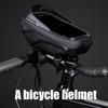 Road Bikes Front Top Tube Bag Bicycles Front Phone Holder Pouch Bicycles Storage Bag Cycling Front Top Tube Pouch
