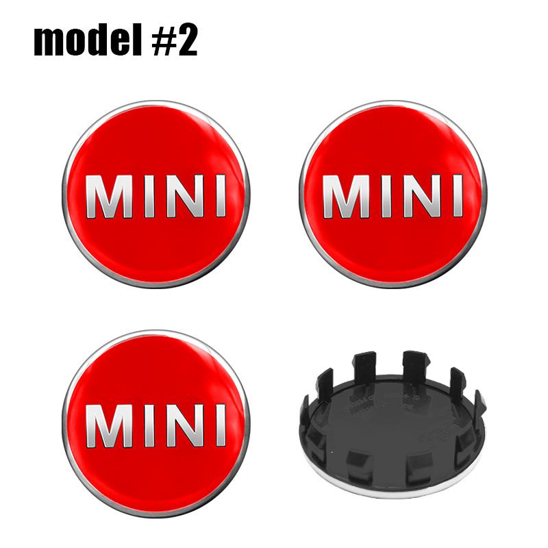 

4Pcs 56mm Car Emblem Wheel Hub Center Cap Badge Covers Auto Styling Accessories For Mini Cooper S R59 R60 R56 Countryman Clubman Mini