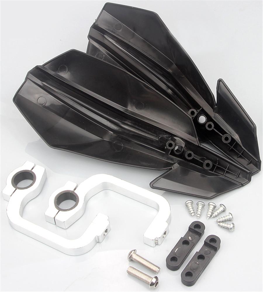 1 Pair Universal 7/8 22mm Motorcycle Dirt Bike Handguard Hand Guard Protector