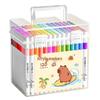 Washable Opaque Acrylic Marker Pens for Kids - Layerable Art Pens with Special Caps