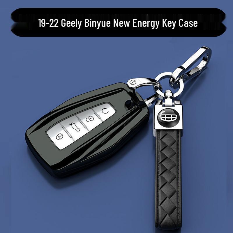 Premium Key Fob Cover for 2019-2022 Geely Binyue New Energy Vehicle