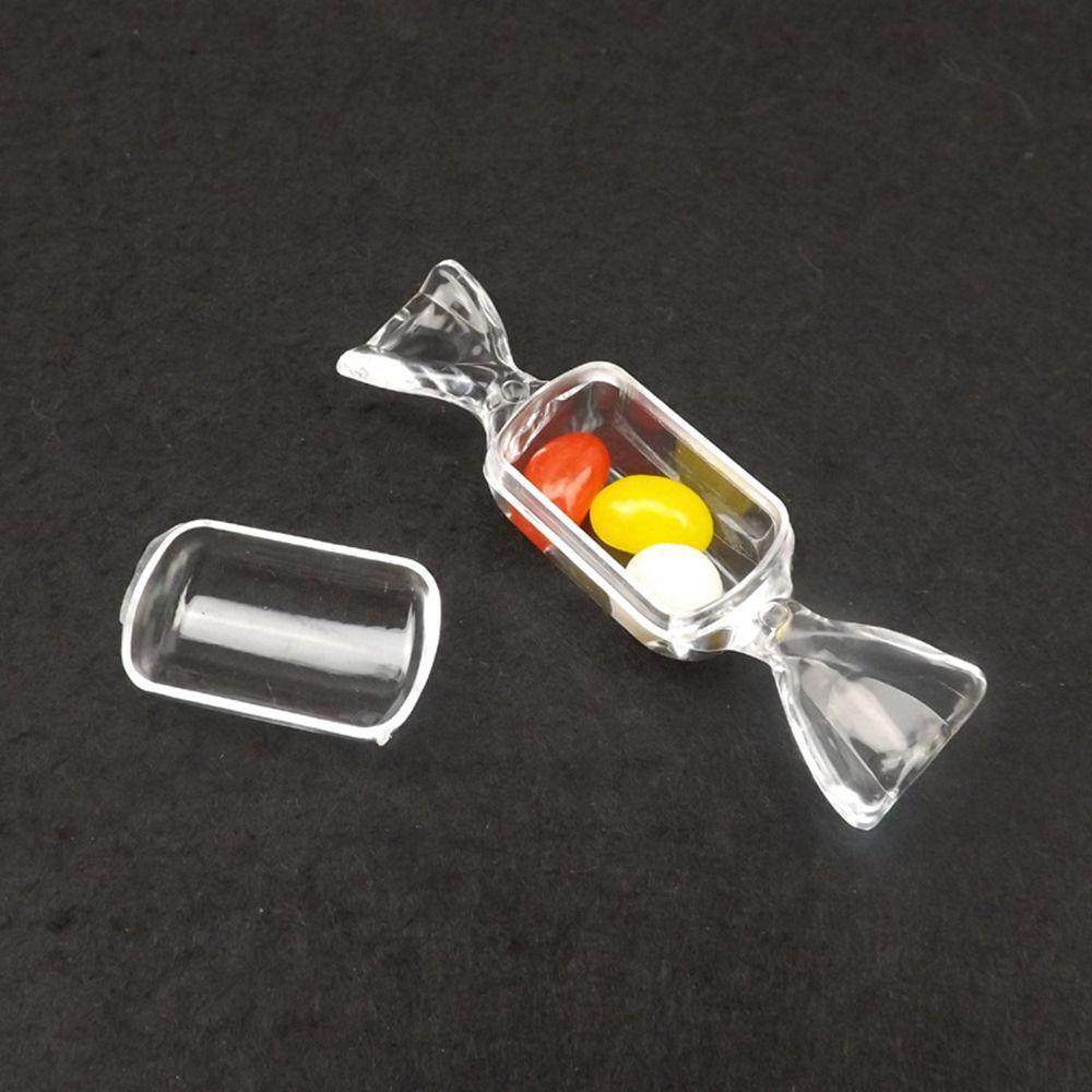 10pcs Sweet Shaped Candy Boxes Clear Plastic Transparent Wedding Party Favors NEW