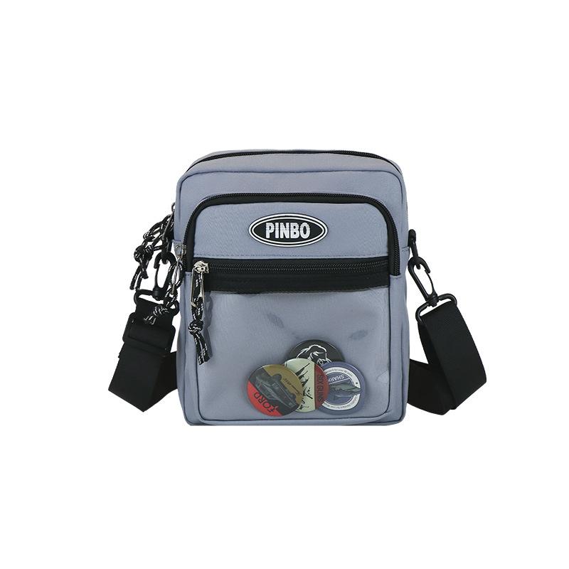 Bags Women's Trendy Brand Mini Casual Japanese Shoulder Bag Men's Mobile Phone Bag Casual Street Sports Messenger Bag Small Bag