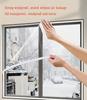 Window Insulation Film Transparent Windproof Waterproof PEVA Self-Adhesive Warm Windows Energy-saving Film Screen Window Curtain