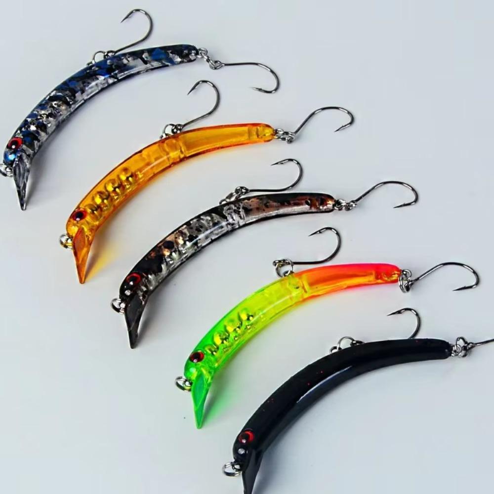 

6.5CM Crankbait Wobblers Artificial Plastic Hard Baits Fishing Tackle Bass Fishing Color 10#