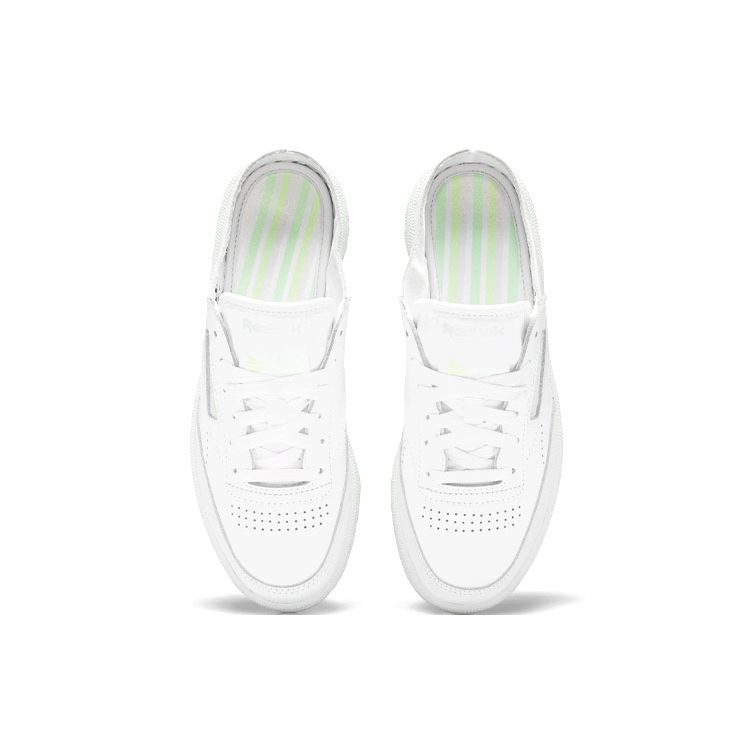 Reebok Club C 85 Mule White Aqua Dust Women Sneakers Footwear-White Energy-Glow GX2500