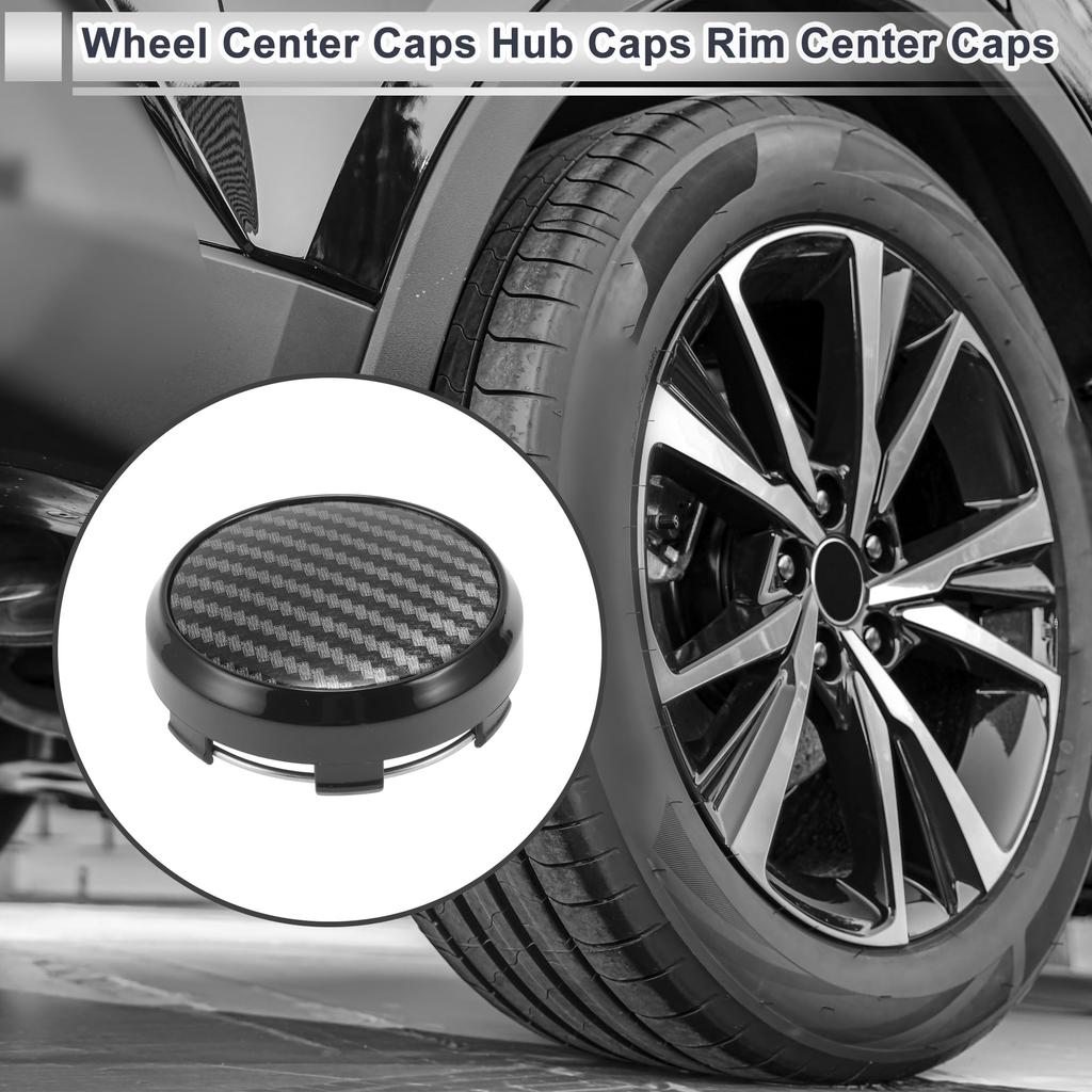 ACROPIX 4pcs Wheel Center Cap Hub Cap Rim Center Cap 61.5mm 66mm Wheel Cap