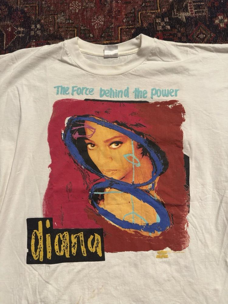 Rare! Diana Ross Cotton Shirt Unisex Concert S to 5XL Unisex T-Shirt S