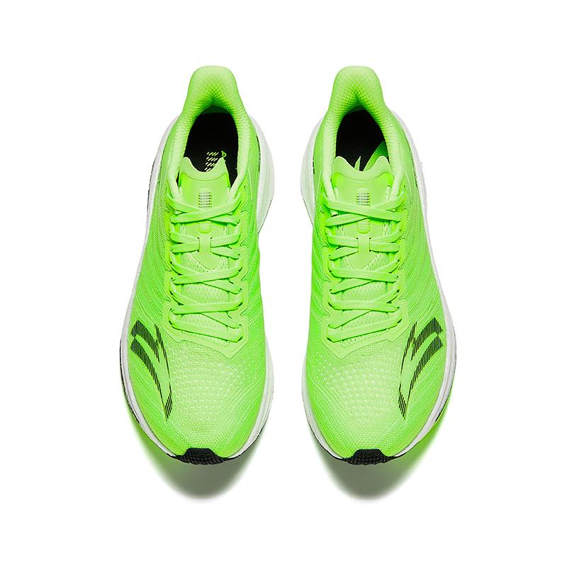 Anta Mach 4.0 Nitrogen Technology Cushioning Rebound Racing Training Professional Low-Top Running Shoes Men sneaker Digital-Green 112435583-4