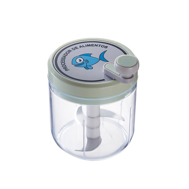 Compact Garlic Masher, Mincer, and Chopper