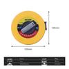 Fiberglass Leather Tape Measure: 1.5m, 10m, 20m, 30m, 50m Soft Ruler Tool
