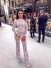 European-American Celebrity Style Lace Slim-Fit Jumpsuit