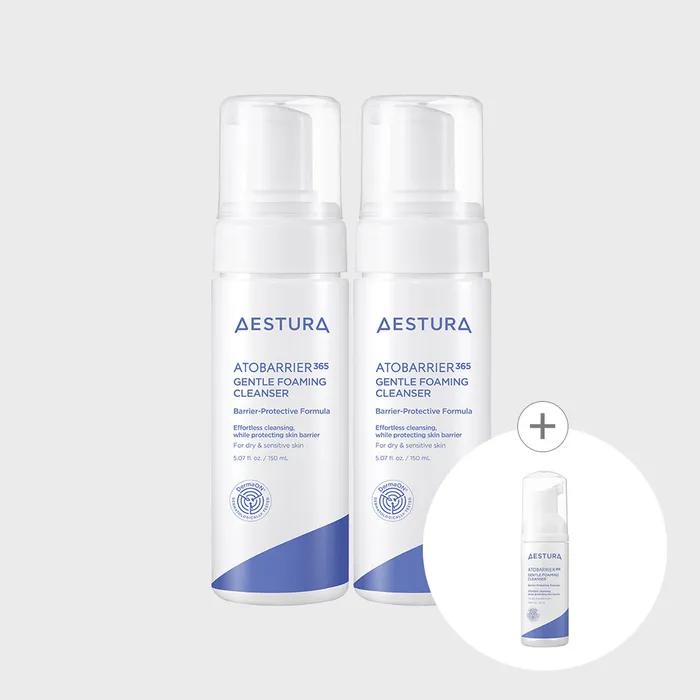 Atobarrier 365 Gentle Foaming Cleanser 150ml x 2