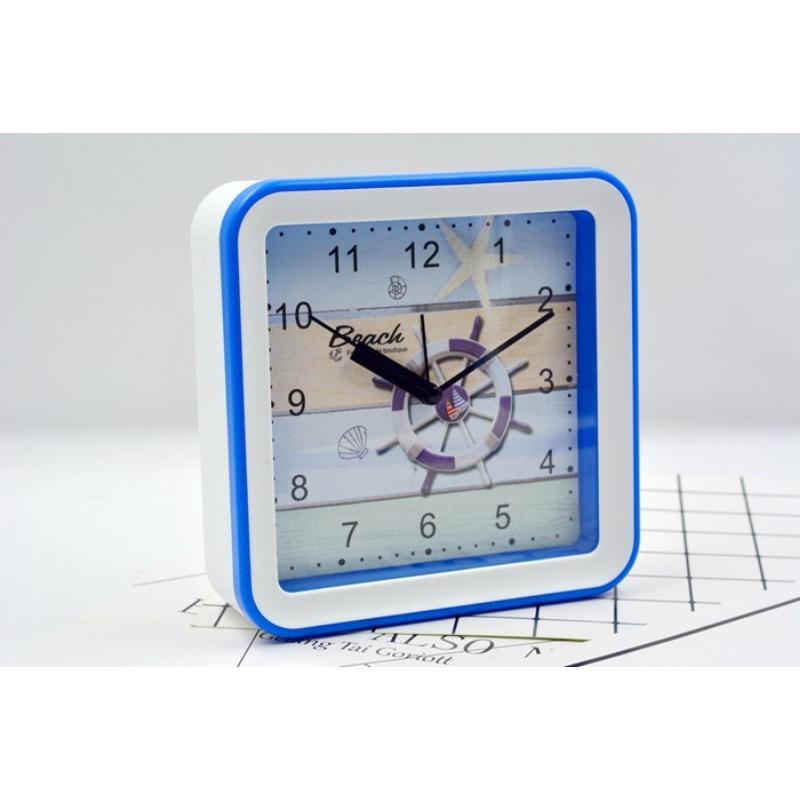 

Цветные квадратные трехмерные цифровые часы-будильник в средиземноморском стиле