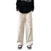 Overalls Men's Trendy Brand Spring and Autumn New Loose Straight Corduroy Casual Sweatpants