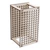 Pencil Storage Holder Multi Holes Detachable Space Saving Wood Structure Desktop Pen Organizer for