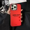 Applicable to Apple 11/11 mobile phone case, simple Huawei p11pro couple 11 advanced sense 11 English GOODLUCK