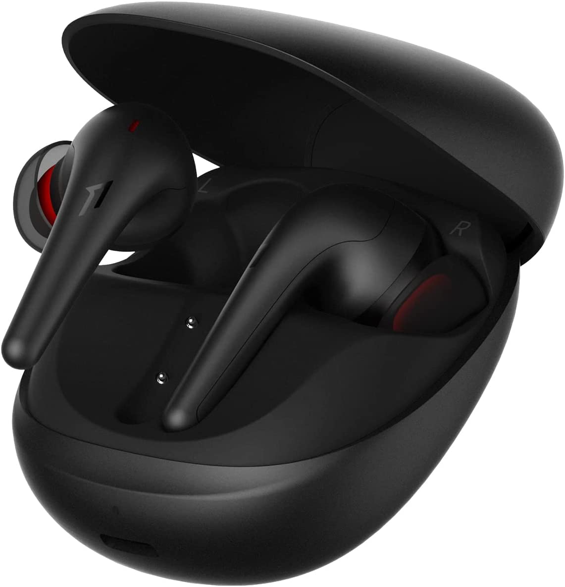 

1MORE Aero Wireless Active Noise Outside Sound Capture Bluetooth AAC Detachable IPX5 Canal Wireless Call Automatic Pairing Earphones, Cancellation,