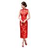 Floral Print Cheongsam Dresses Chinese Style Traditional Clothing Chinese Qipao  Evening Dress