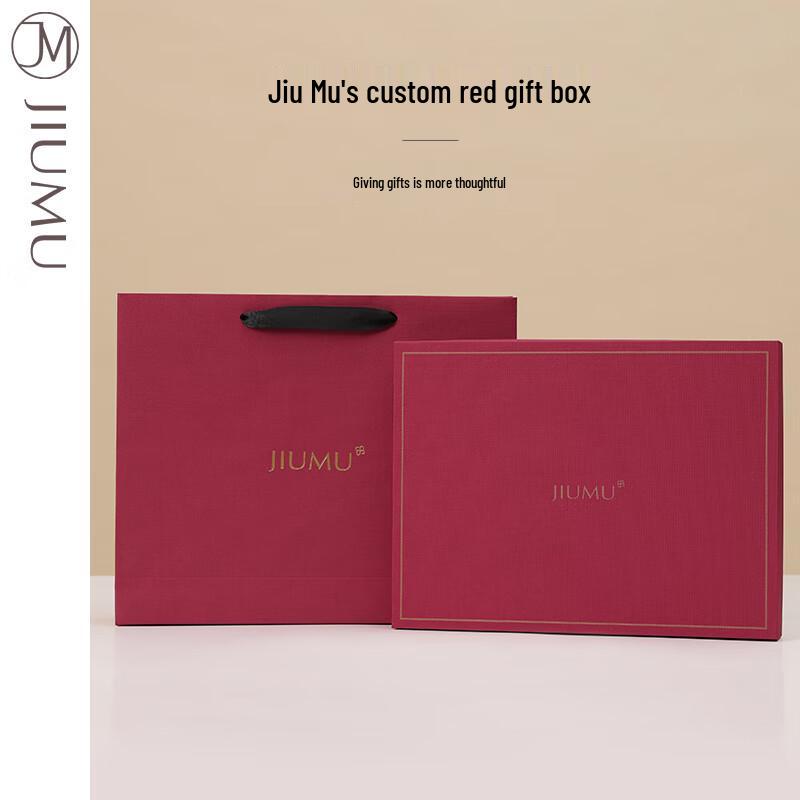 JIUMU Women's Autumn/Winter Thick Knitted Plaid Wool Scarf