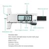 Tyre Tread Depth Measuring Tool Digital Stainless Steel LCD Display Tire Monitoring Gauge 0-25.4mm for SUV Vans Truck