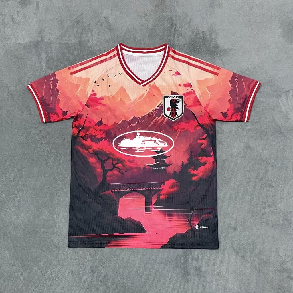 World Cup Football Jersey Devil's Island Japan Inter Milan Bayern Munich Flamengo AC Short Sleeved
