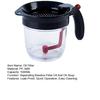 Fat Separator Cup with Bottom Release 4-Cup Gravy Strainer & Oil Filter for Cooking Heat-Resistant Kitchen Gadget