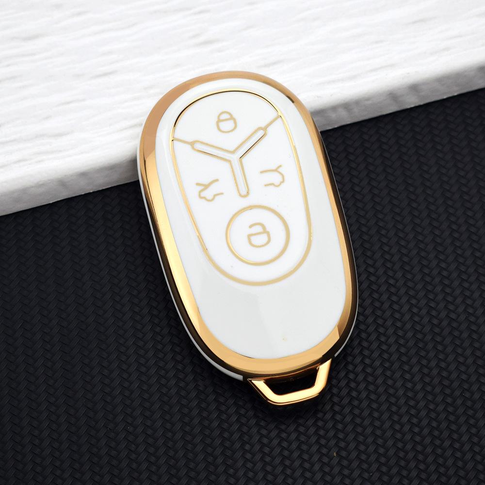 High-Quality TPU Key Shell Protector Cover For Geely Star Wish Exploration 06 Youth Dream 2024 Keyring Holder Auto Accessories