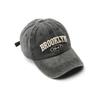 Hat Women's Washed Denim Deep Top Embroidered Cap Outdoor Men's Travel Sunscreen Shade Baseball Cap Tide
