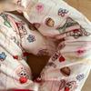 Cartoon Flannel Pajama Pants for Women - Winter Warm Fleece Lounge Pants, Coral Velvet Sleepwear Bottoms for Students, Cozy Home & Outdoor Wear