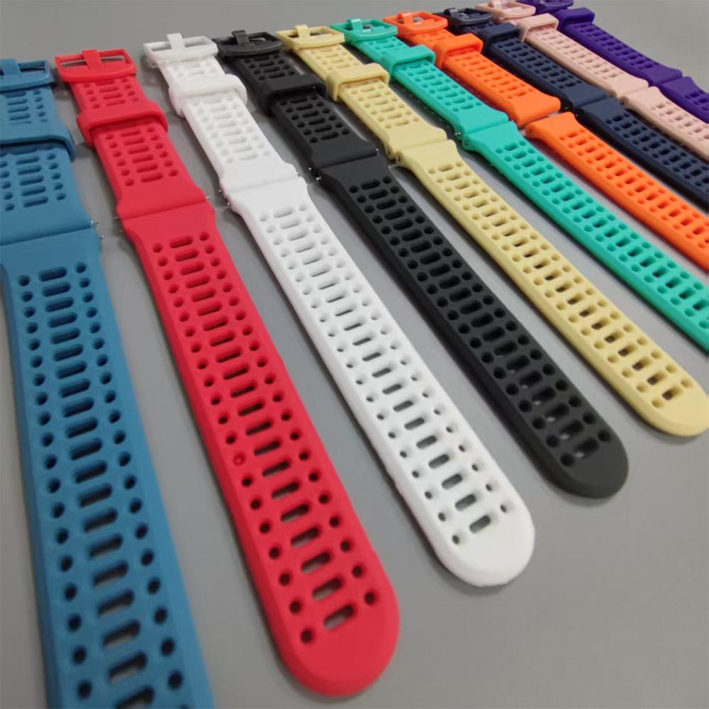 1Pcs 22mm Sports Bands For COROS PACE Pro APEX 2 Pro PACE 3 APEX 46mm Silicone Strap For Xiaomi Watch S4 S2 S3 Replace Bracelet