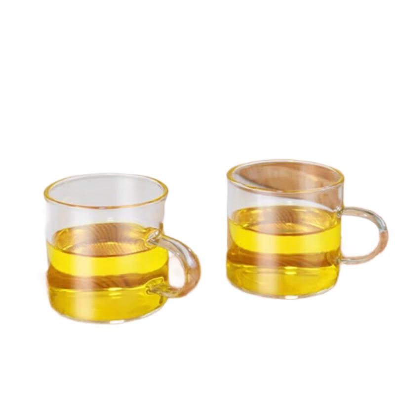WEIMINGNUO Heat-Resistant Glass Teacups & Fair Cups