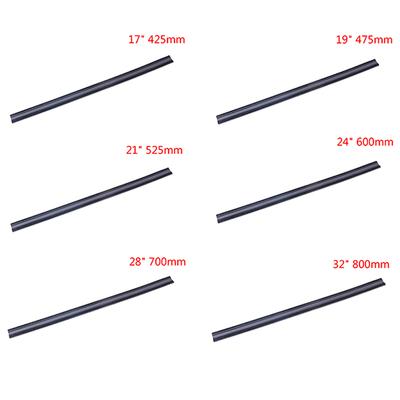 2Pcs Car Bus Silicone Universal Frameless Windshield Wiper Blade Refill