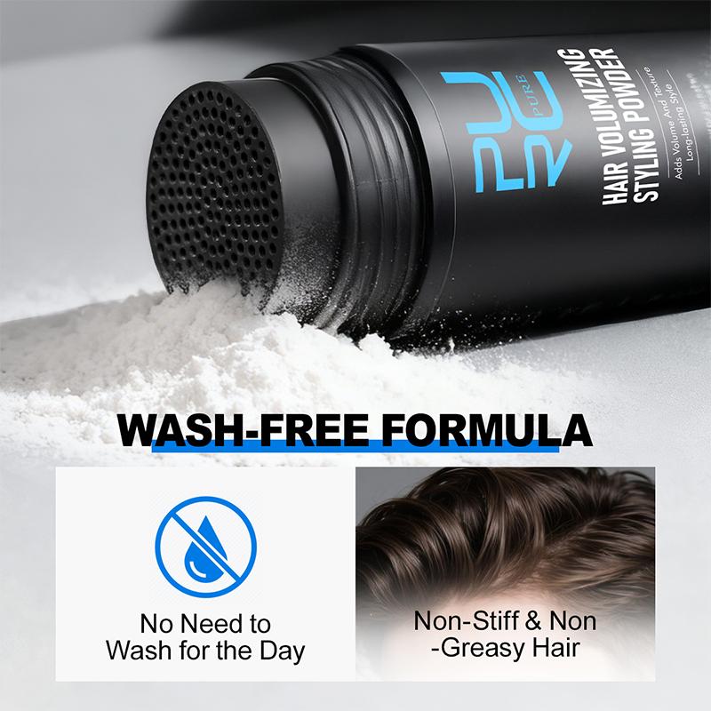 PURC 3 In 1 Hair Volumizing Styling Powder for Men Women Long-Lasting Volume Oil Control Nourish Hair Styling Product Hair Care
