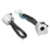 Pair Motorcycle Handlebar Switch Assembly Universal for 50cc 22mm Handle Grip Scooter Disc Brake