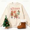 The Nutcracker Christmas Hoodie Y'all Are Nuts Nutcracker Xmas Coquette Sweater Tis The Season Merry and Bright Long Sleeve Tops