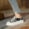 Canvas shoes women's 2025 new platform biscuit shoes spring and summer Xiaoxiangfeng women's shoes casual board shoes versatile little white shoes