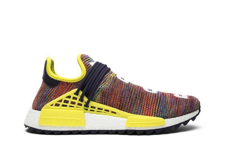 Men's Sneakers adidas Human Race NMD Pharrell Multi-Color Noble Ink/Bold Yellow/Footwear White