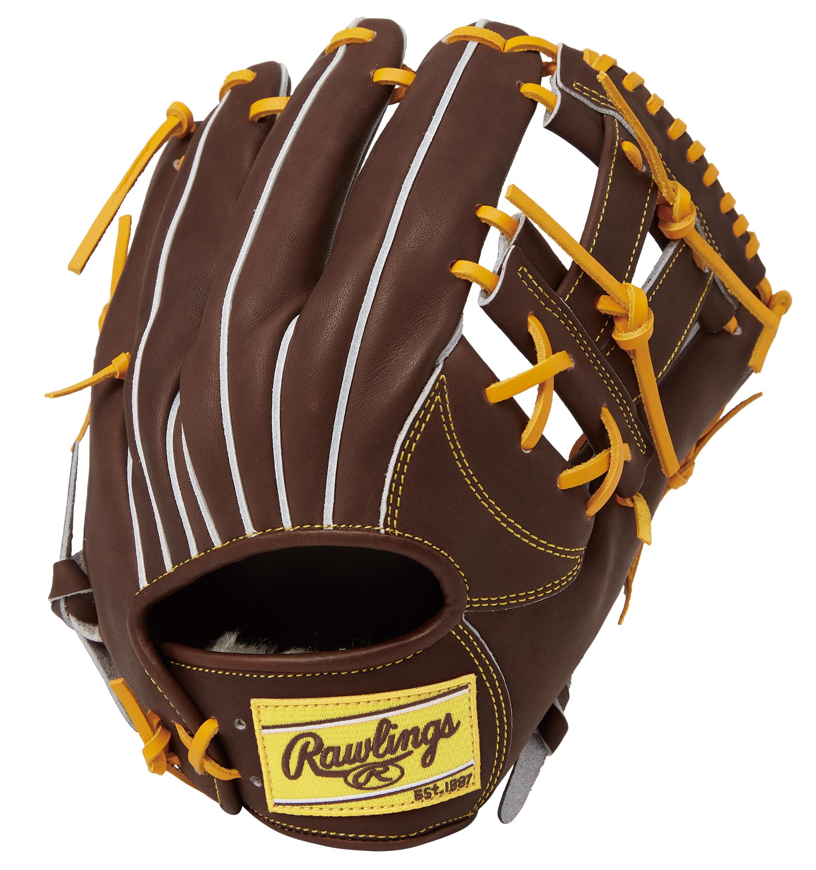 Rawlings HOH PRO EXCEL GR5HENP6FS Soft Baseball Glove for Chocolate Size 12 Wear on Left –FS Style- Adults, [Infielder s Glove], (Right-Handed шоколадный