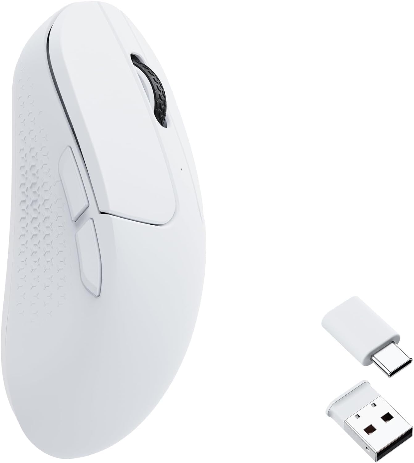 

Keychron M3 Mini Wireless Mouse, 2.4 GHzBluetooth 5.1Wired Mouse, PixArt 3395 Sensor, Programmable Buttons, 26,000 DPI650IPS, 55g Lightweight,